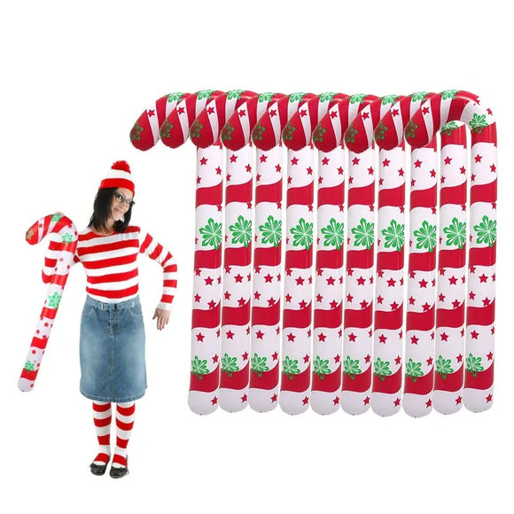 NNETM Giant Inflatable Santa Claus Decorations (10pcs)