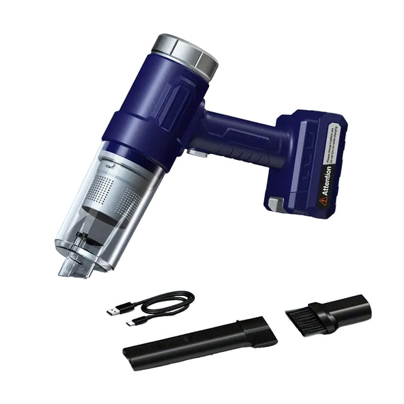 NNETM Cordless Portable Vacuum Cleaner with Crevice Tool