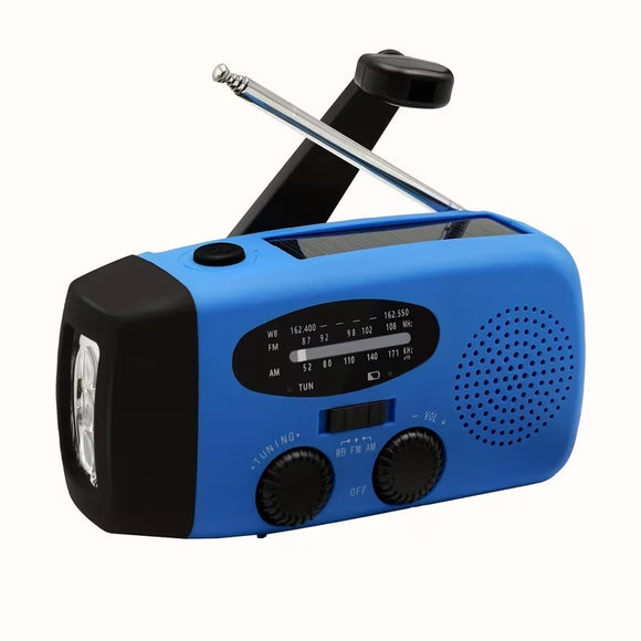 NNETM Emergency Flashlight Radio with Power Bank