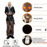 NNETM Halloween Butler Skeleton With Tray
