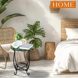 NNETM Metal Side Table Mosaic