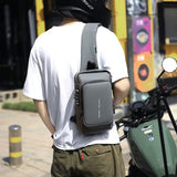 NNETM Men’s Anti-Theft Password Lock Chest Bag