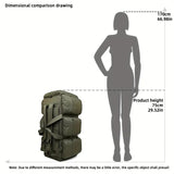 NNETM Outdoor Hiking Camping Backpack with Utility Pockets