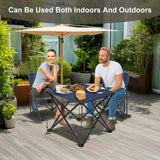 NNETM Outdoor Folding Table and Chairs Set (3pcs)