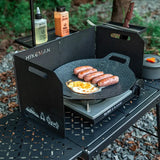 NNETM Outdoor Camping Portable Foldable Stove Wind Deflector