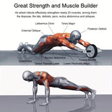 NNETM Abdominal Wheel Core Strength Training Fitness Equipment
