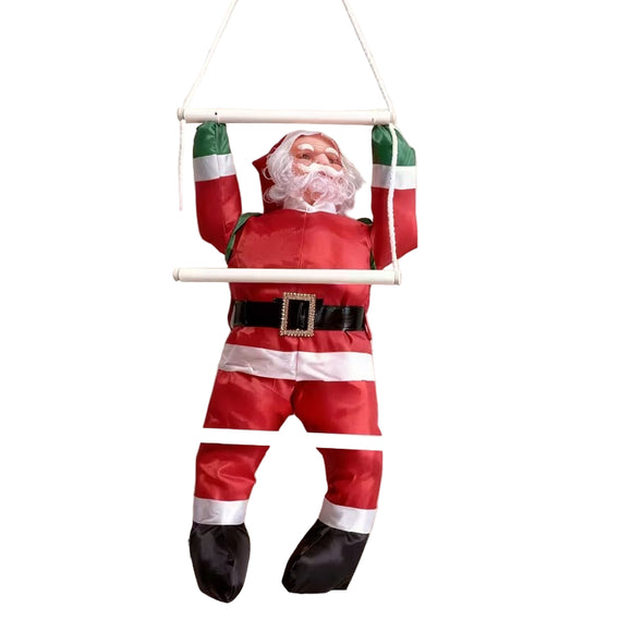 NNETM Life-Size Santa Claus Hanging Decoration Display