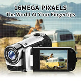 NNETM HD Digital Camera with Flip LCD Screen