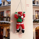 NNETM Life-Size Santa Claus Hanging Decoration Display