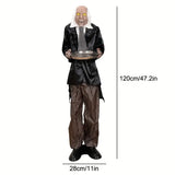 NNETM Halloween Butler Skeleton With Tray
