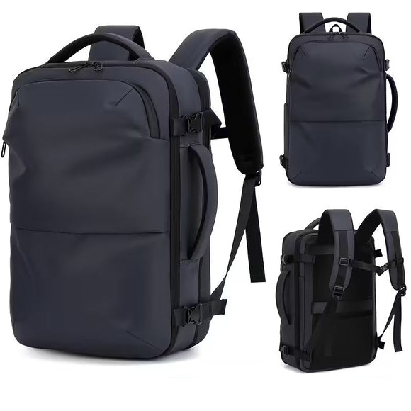 NNETM Travel Compression Backpack with Zipper Storage