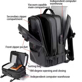 NNETM Expandable Vacuum Travel Laptop Backpack