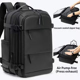 NNETM Expandable Vacuum Travel Laptop Backpack