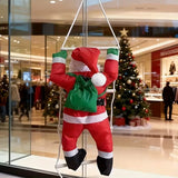 NNETM Life-Size Santa Claus Hanging Decoration Display