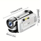 NNETM HD Digital Camera with Flip LCD Screen