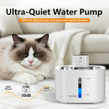 NNETM Charging Cat Wireless Water Fountain