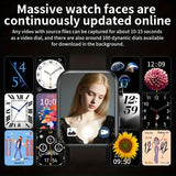 NNETM Smart Watch with Camera, Music & Wireless Calls