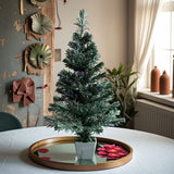 NNETM Fiber Optic Pre-Lit Artificial Christmas Tree