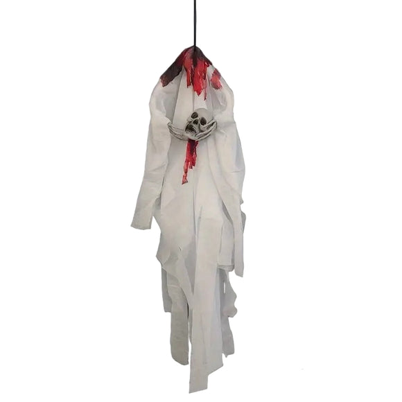 NNETM Horror Hanging Ghost Pendant Head in Hands