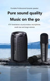NNETM Wireless Speaker with Dual Karaoke Microphones
