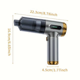NNETM Handheld Car Vacuum 18000Pa Cleaner USB Brushless