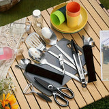 NNETM Camping Cooking Set Outdoor Kitchen Utensils (31pcs)