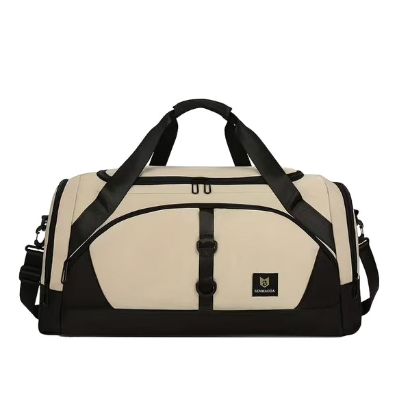 NNETM Large Men’s Travel Duffel Bag with Shoe Compartment