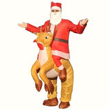 NNETM Santa Claus Adult Costume Battery-Powered