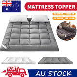 NNETM Luxury Pillowtop Mattress Topper Pad Protector