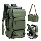 NNETM 35L Laptop Travel Backpack with Shoe Compartment