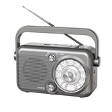 NNETM Portable AM/FM/SW Radio with USB & TF Playback