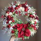 NNETM Holiday Wreath for Door Mount