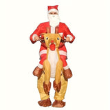 NNETM Santa Claus Adult Costume Battery-Powered