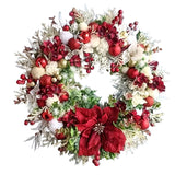 NNETM Holiday Wreath for Door Mount