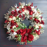 NNETM Holiday Wreath for Door Mount