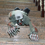 NNETM Halloween Crawling Zombie Animated Decoration