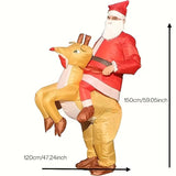 NNETM Santa Claus Adult Costume Battery-Powered