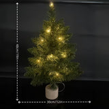 NNETM Mini Pre-Lit Tabletop Christmas Tree