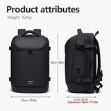 NNETM Men's Business Travel Backpack with Laptop Compartment