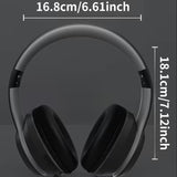NNETM Wireless Over-Ear Headphones for Music & Gaming