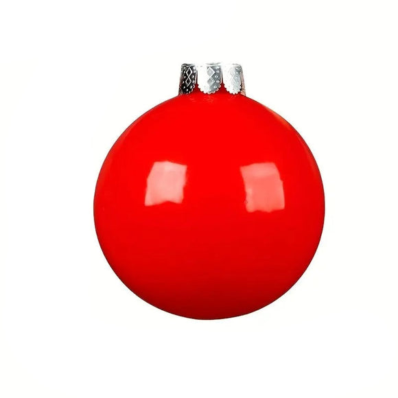 NNETM Inflatable Christmas Ball Decoration Red & Green (5pcs)