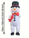 NNETM Inflatable Snowman for Christmas Parties