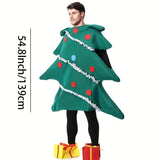 NNETM Men’s Christmas Tree Costume Set (3pcs)