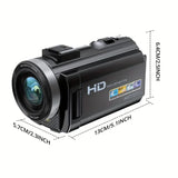 NNETM 1080P 24MP Digital Camera with 3.0" LCD