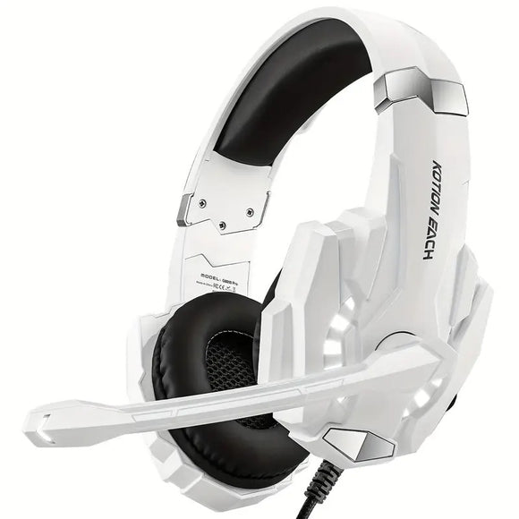 NNETM Pro Gaming Headset with LED Light and Microphone