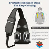 NNETM Unisex Crossbody Sling Bag