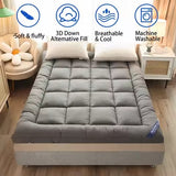 NNETM Luxury Pillowtop Mattress Topper Pad Protector