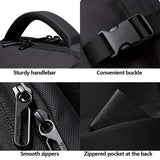 NNETM Men's Business Travel Backpack with Laptop Compartment