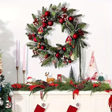 NNETM Christmas Wreath Candy Cane Wall Hanging
