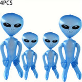 NNETM Inflatable Alien Party Figures (Set of 4)